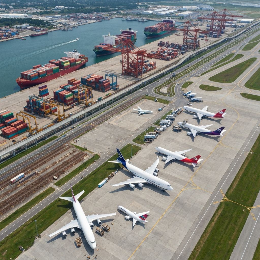 Aerocargo Terminal at Karangasem Hybrid Cargo Infrastructure